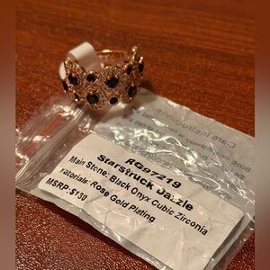 StarStruck Dazzle Black Onyx Ring
